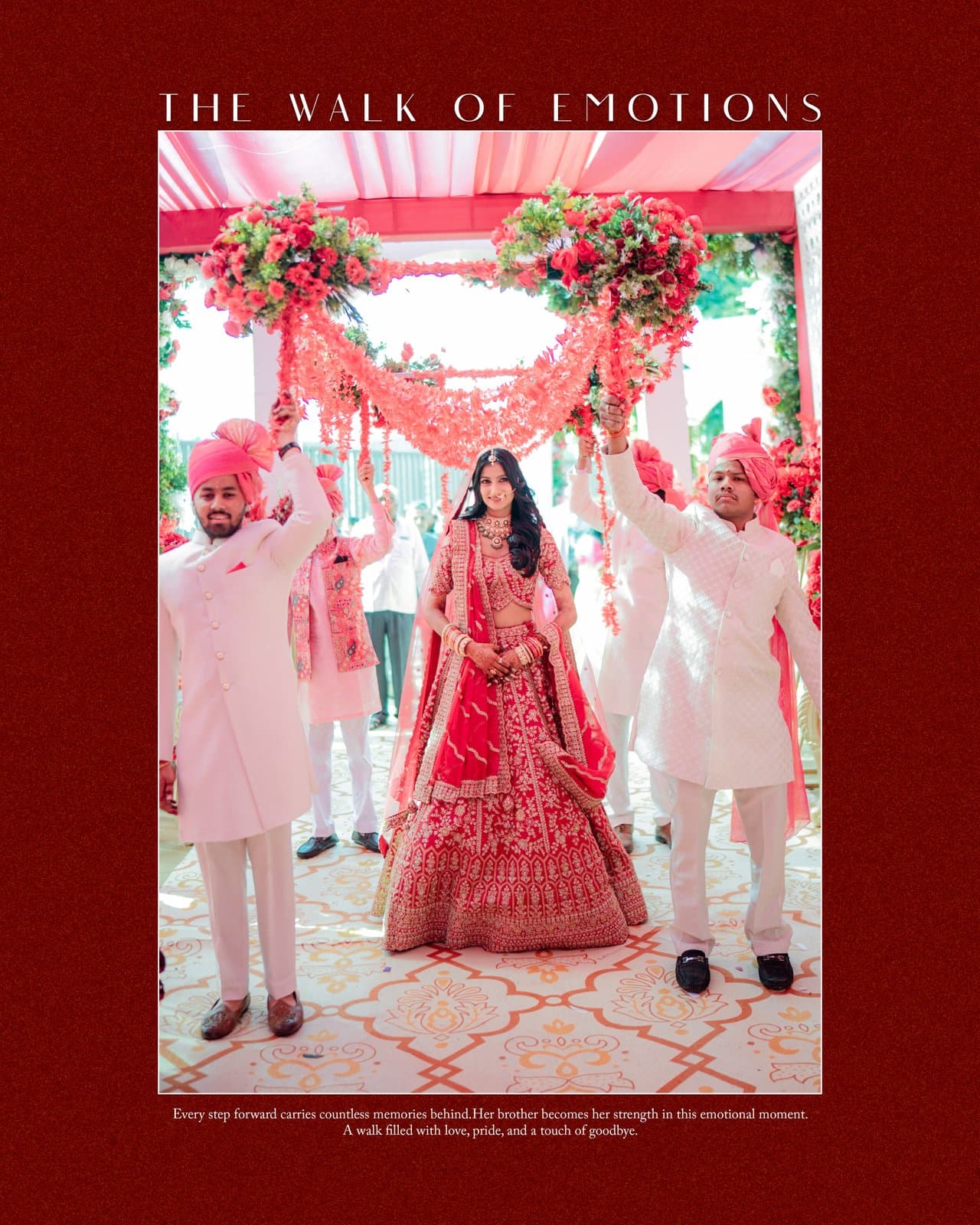 The bride dancing at her haldi ceremony