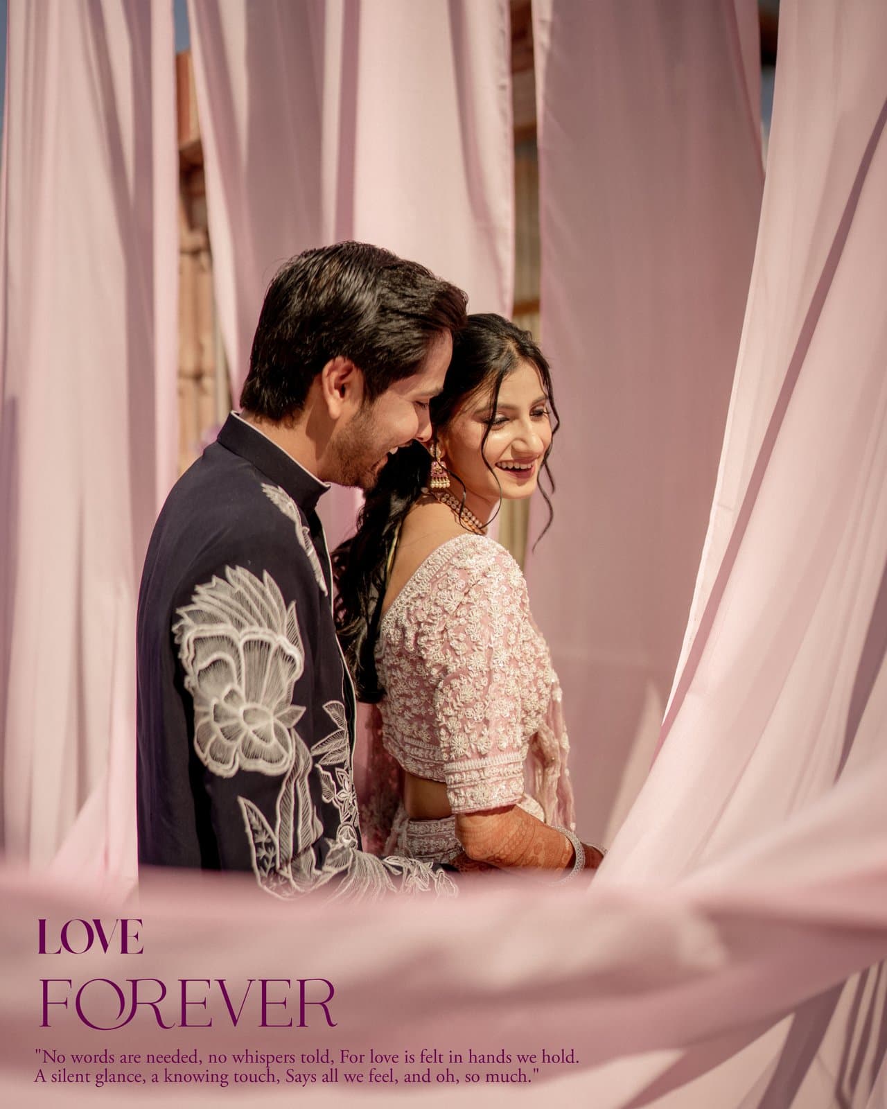 RUDRA & PRACHEE on their wedding day